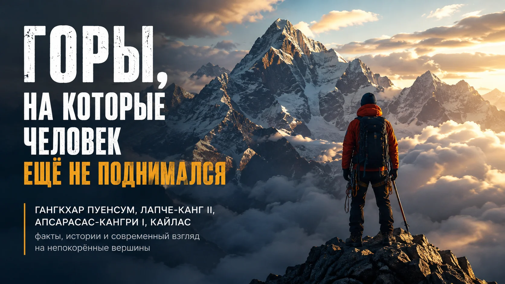 Горы, на которые человек ещё не поднялся